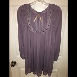Pretty, sheer top